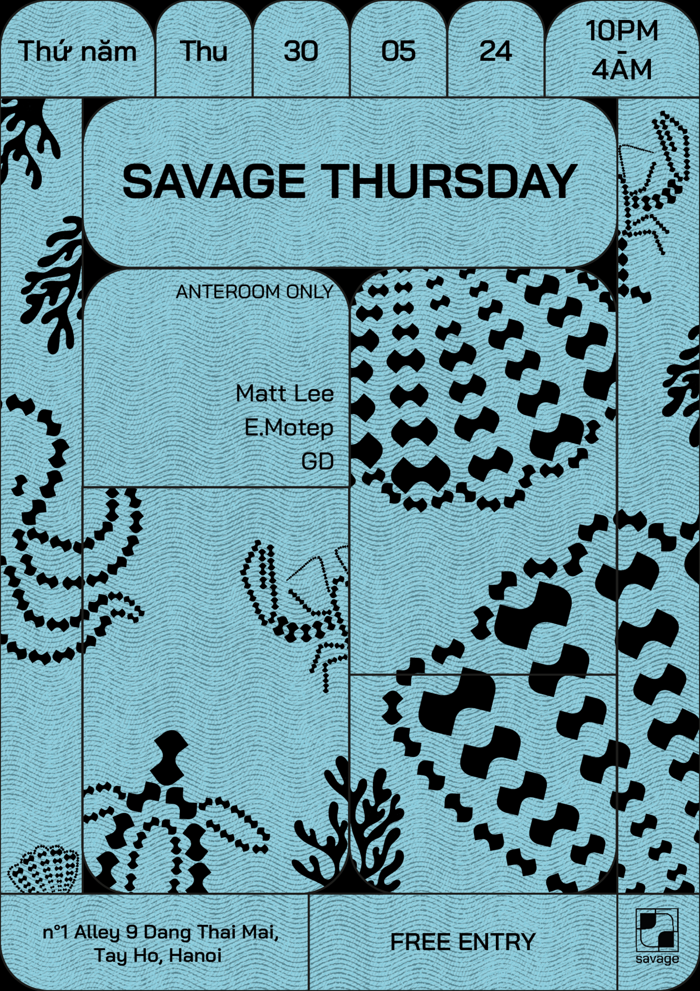 Savage Thursday - Página frontal