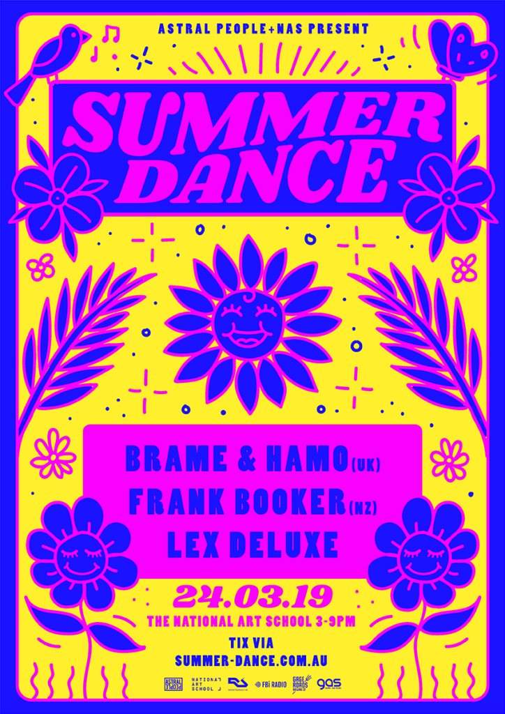 Summer Dance feat. Brame & Hamo, Frank Booker - Página frontal