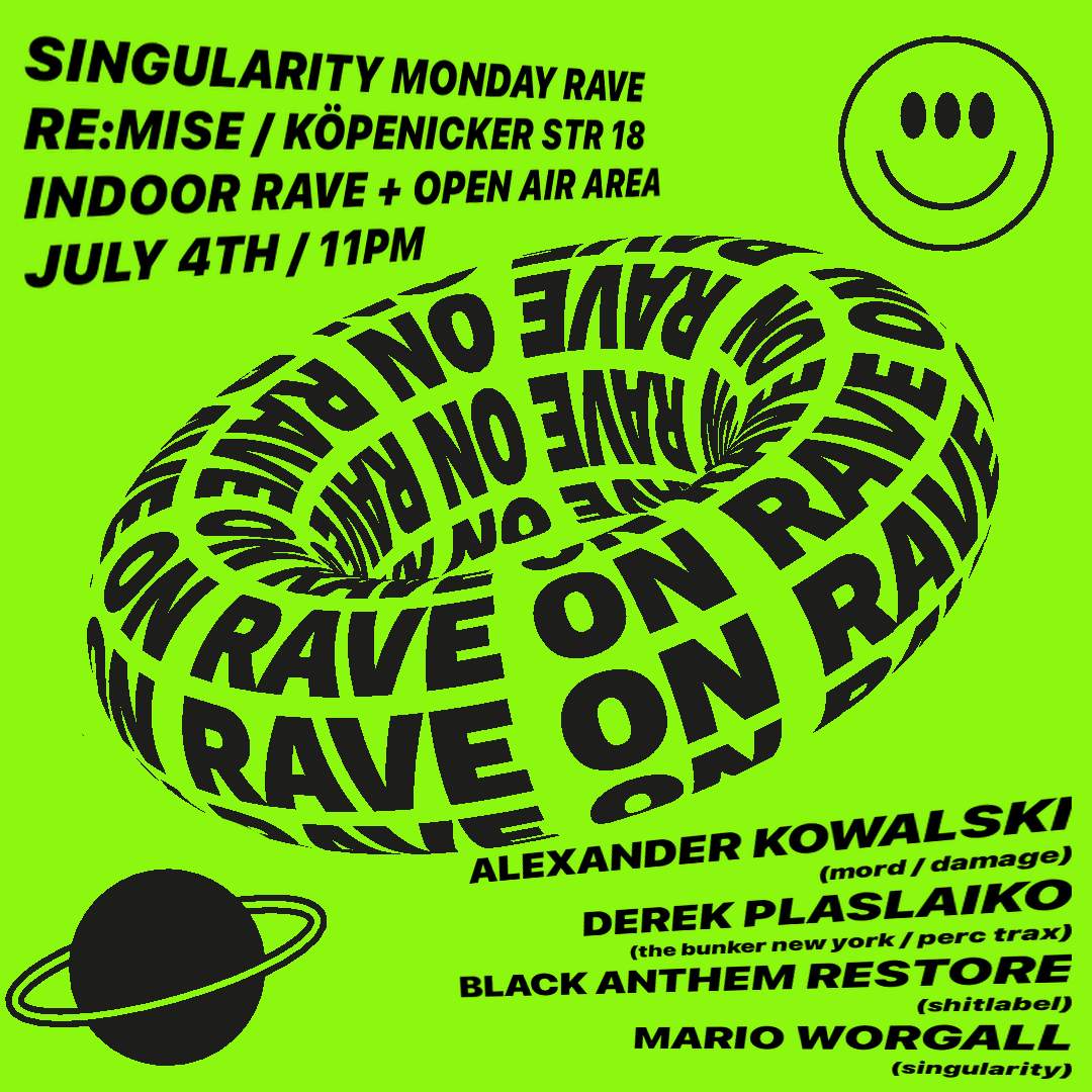 singularity monday rave at Re:mise, Berlin