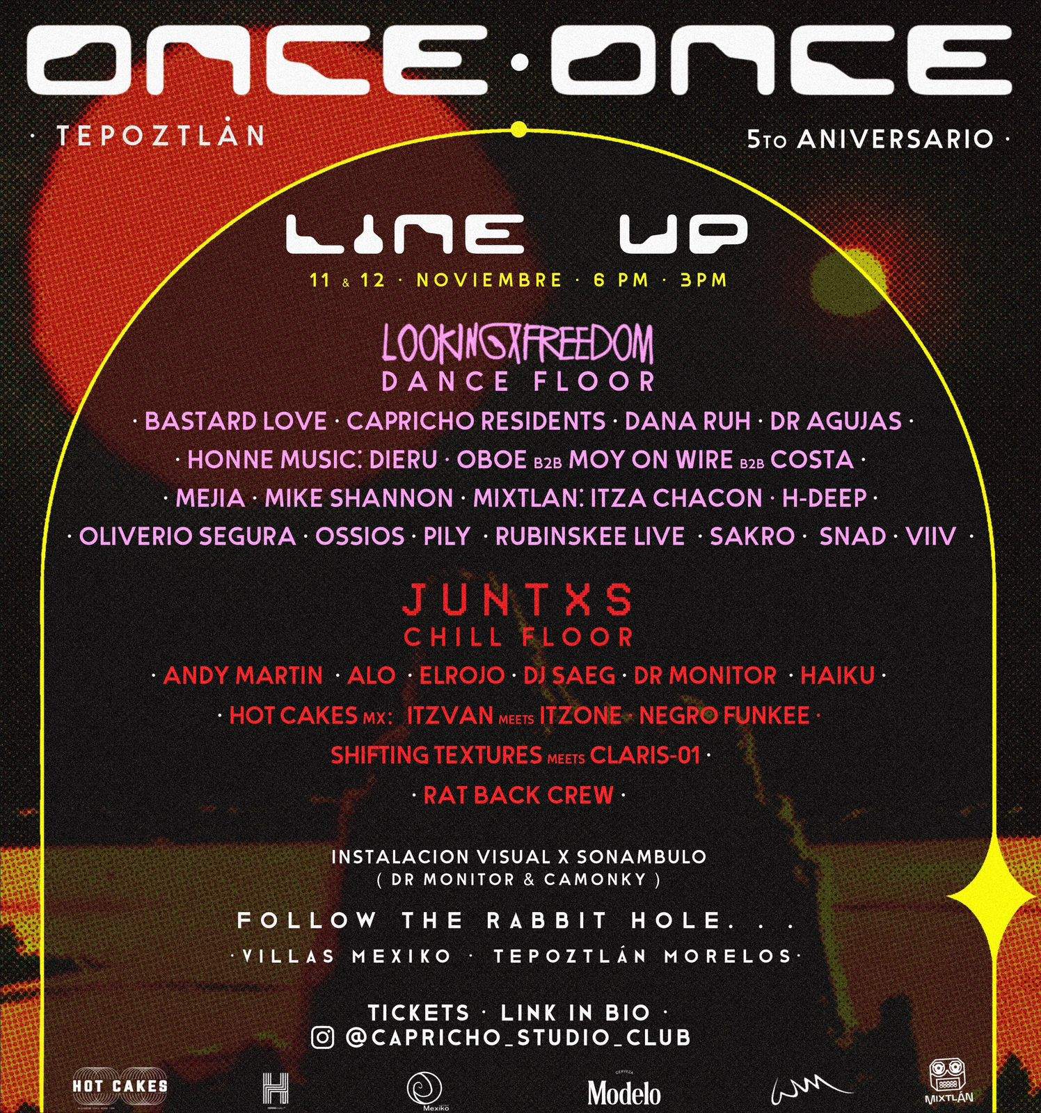 ONCE:ONCE - フライヤー裏