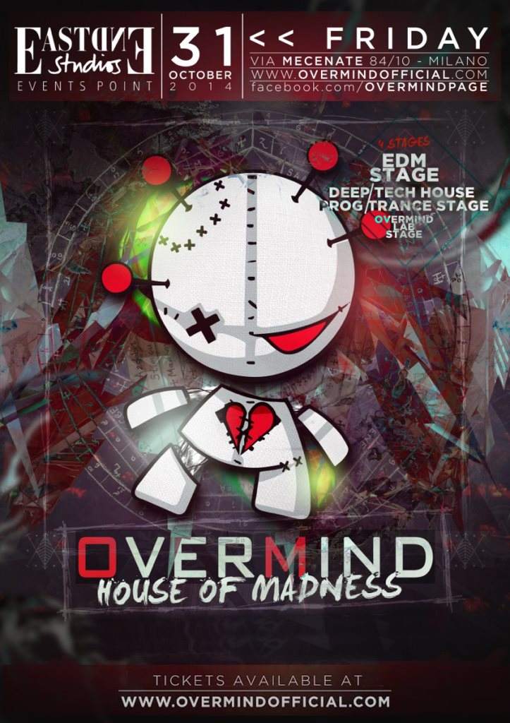 Overmind - House Of Madness - Página frontal