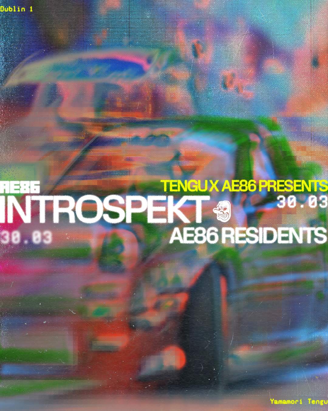 Tengu X AE86 presents: Introspekt - Página trasera