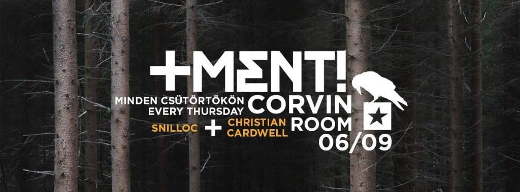 Megment with Snilloc, Christian Cardwell  - Página frontal