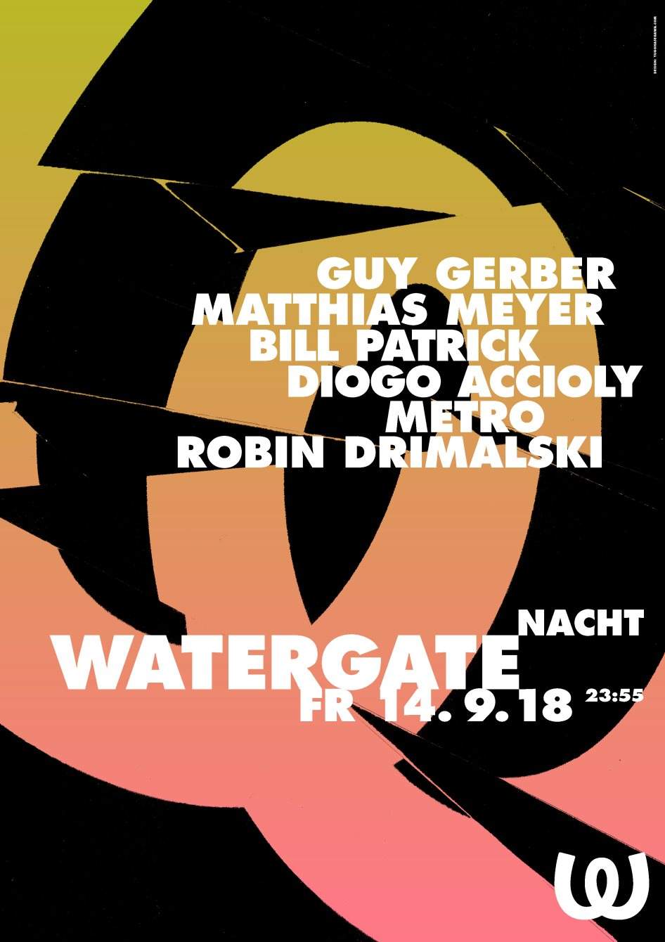 Watergate Nacht: Guy Gerber, Matthias Meyer - Página frontal