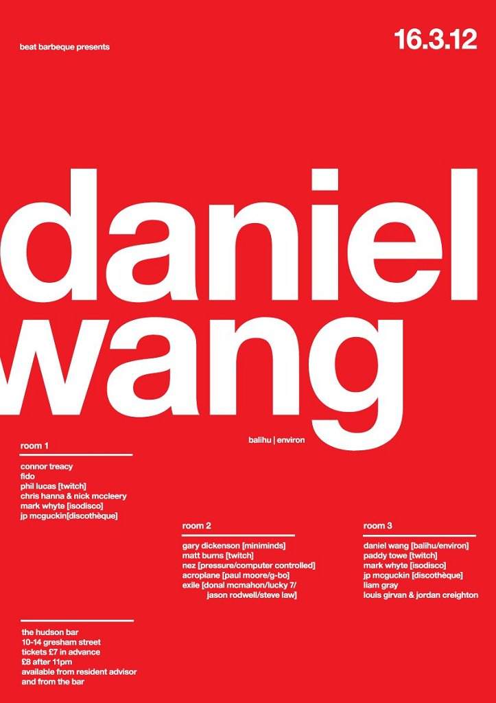 Beat Bbq with Daniel Wang - Página frontal