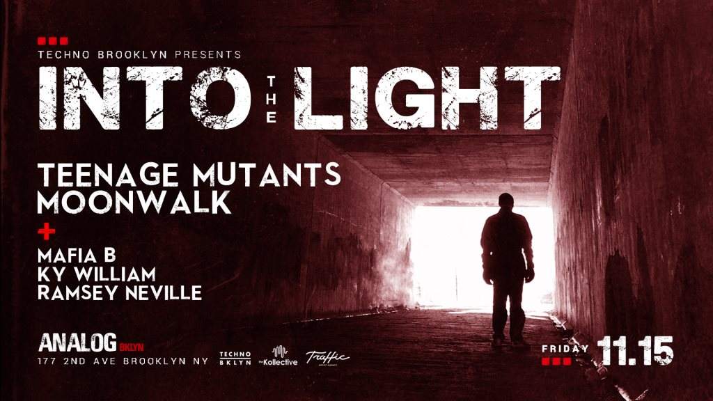 Into The Light: Teenage Mutants, Moonwalk - Página frontal