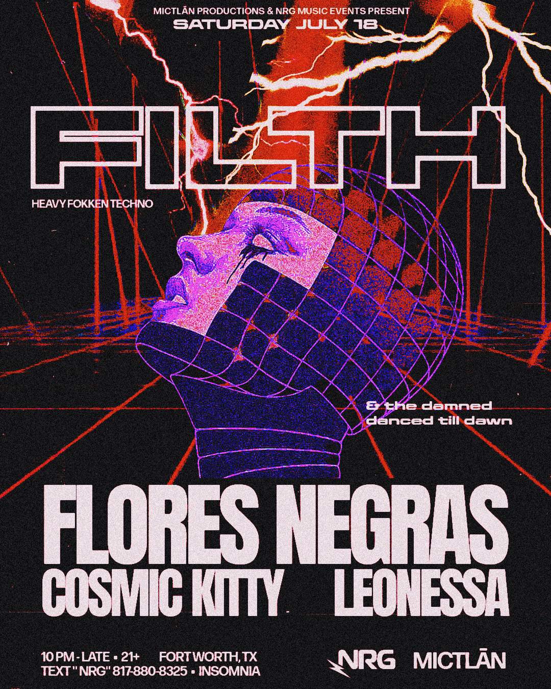 MICTLĀN & NRG PRESENT: FLITH at TBA - Insomnia, Dallas/Fort Worth
