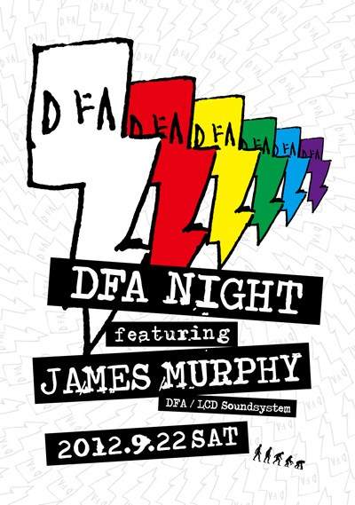DFA NIGHT featuring JAMES MURPHY - Página frontal