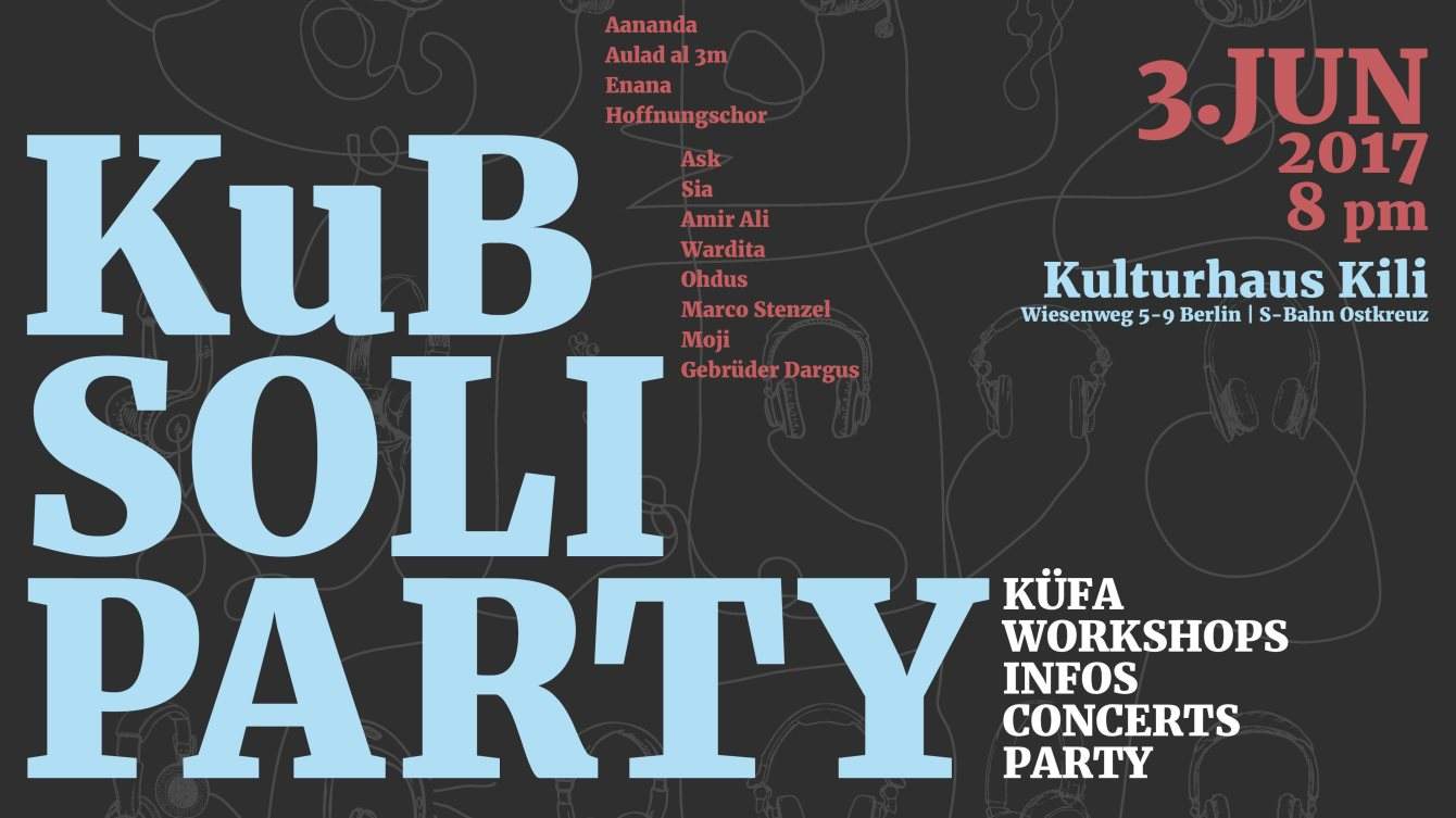 KuB Soli-Party - フライヤー表