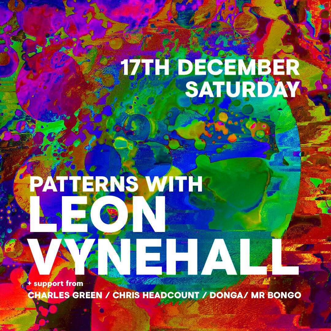 Patterns with Leon Vynehall - フライヤー表
