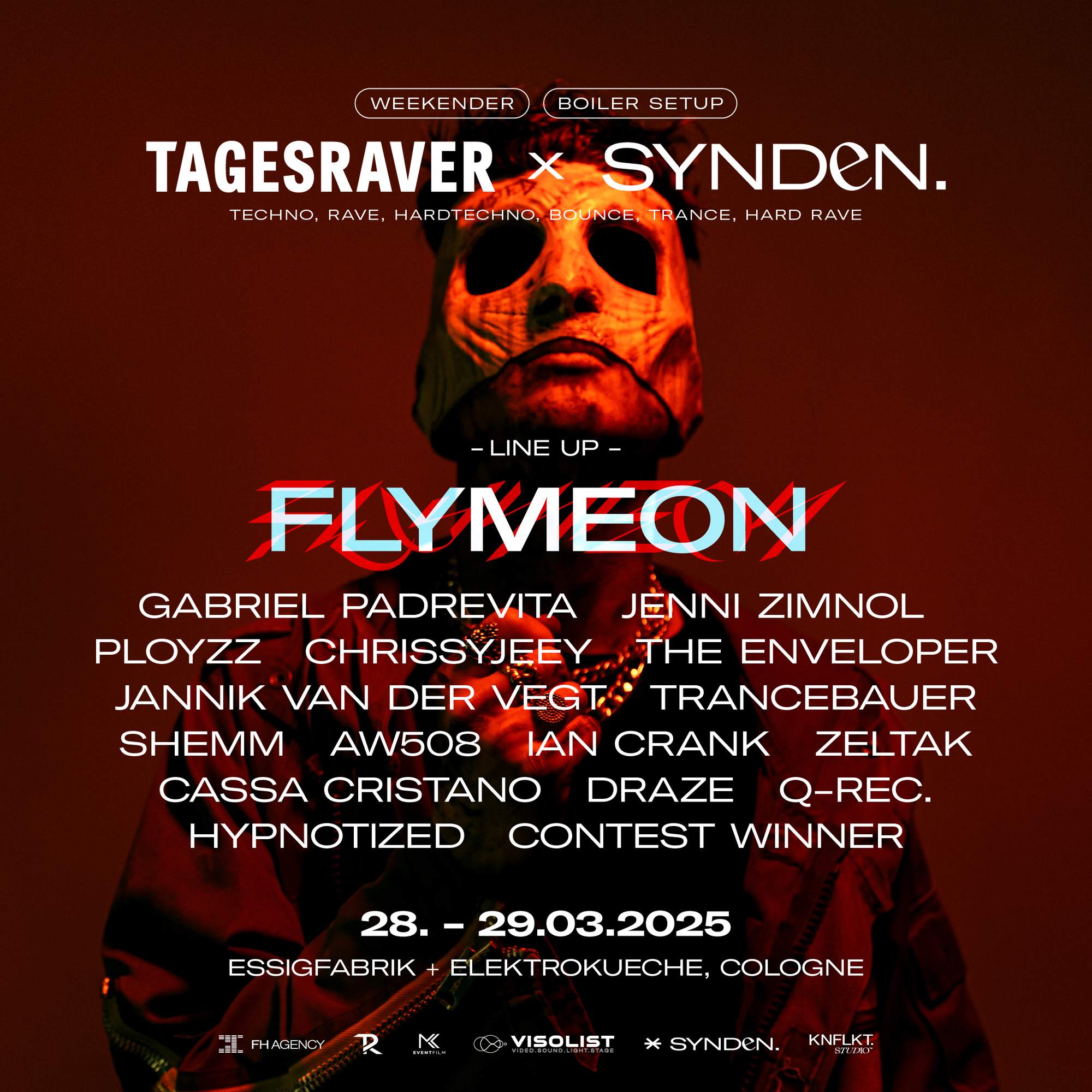 TAGESRAVER x SYNDEN. Weekender with Flymeon , Gabriel Padrevita and ...