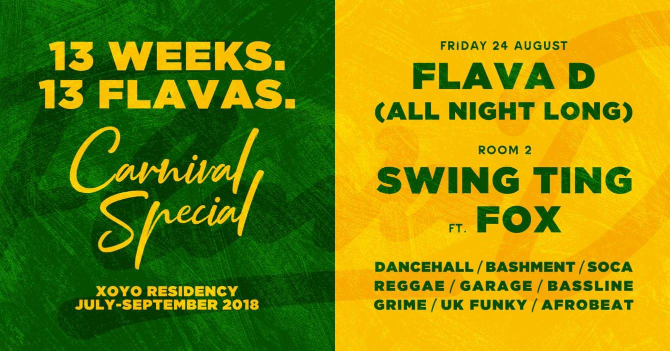 Flava D (All Night Long) + Swing Ting ft Fox [Carnival Special] - Página frontal