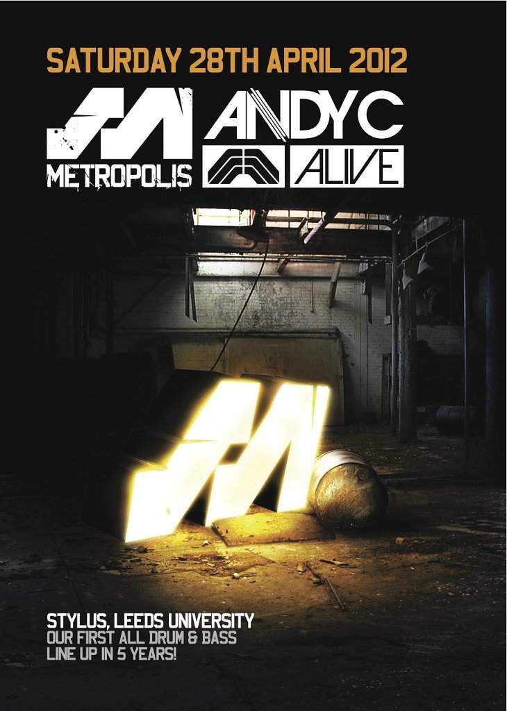 Metropolis presents Andy C Alive  - Página frontal