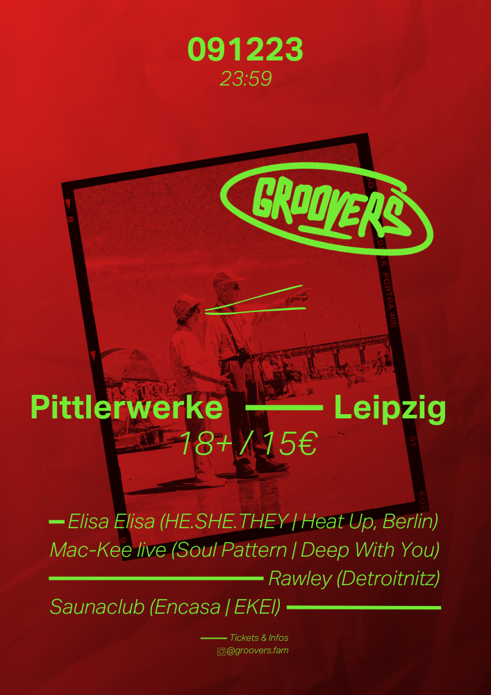 GROOVERS #2 - フライヤー表