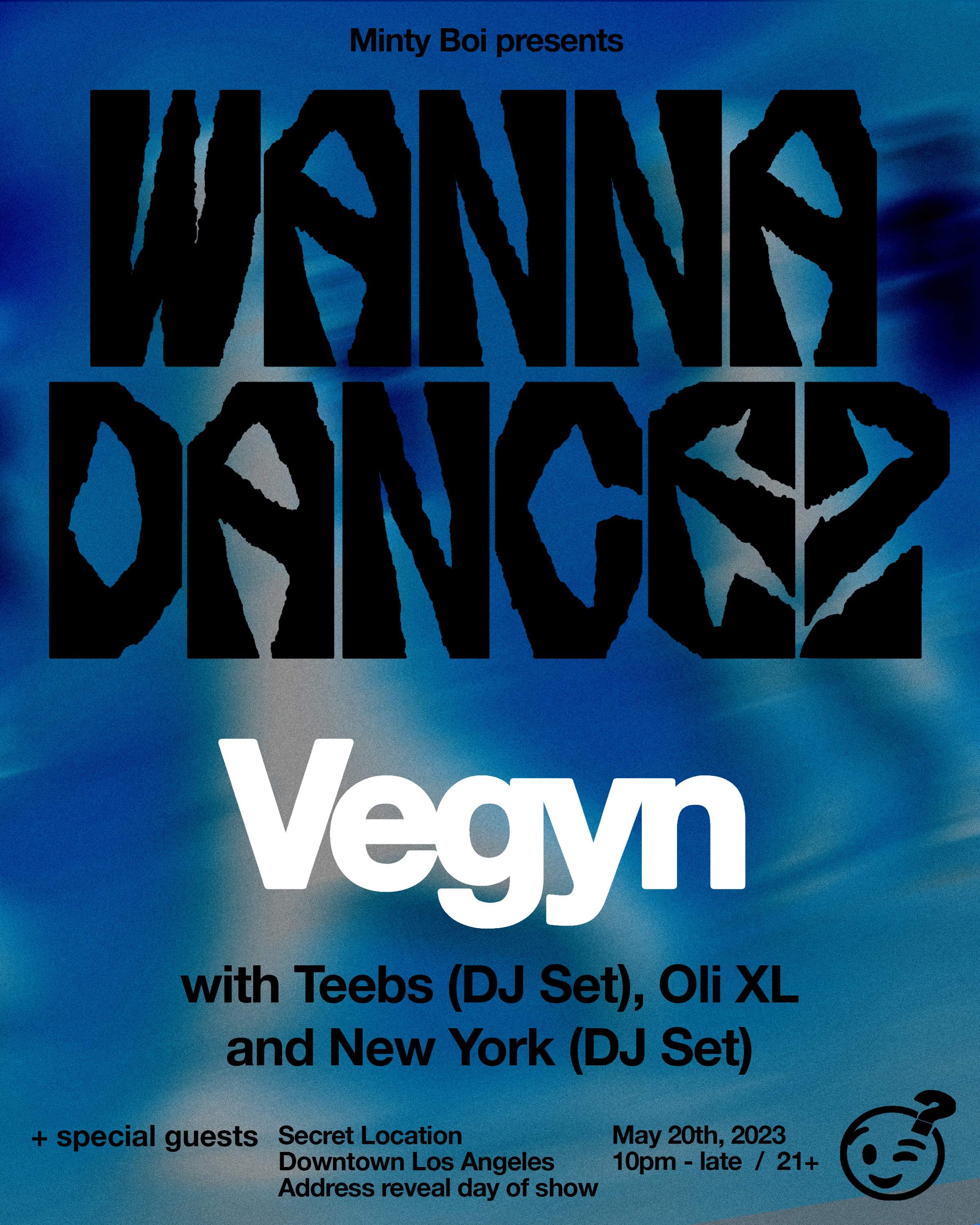 WANNA DANCE? Vegyn with Teebs (DJ Set), Oli XL, and New York (DJ Set) in Los Angeles - Página frontal
