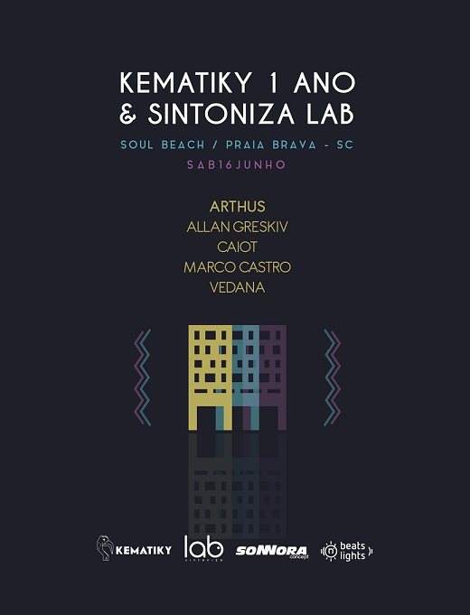 Kematiky 1 ano & Sintoniza Lab with Arthus - Página frontal