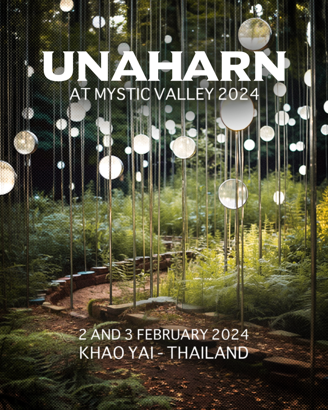 Unaharn at Mystic Valley Festival 2024 - フライヤー表