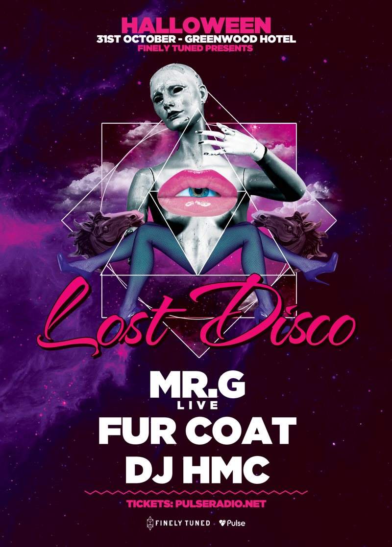 Lost Disco Halloween Feat. Mr.G (Live) / Fur Coat / DJ HMC - Página frontal