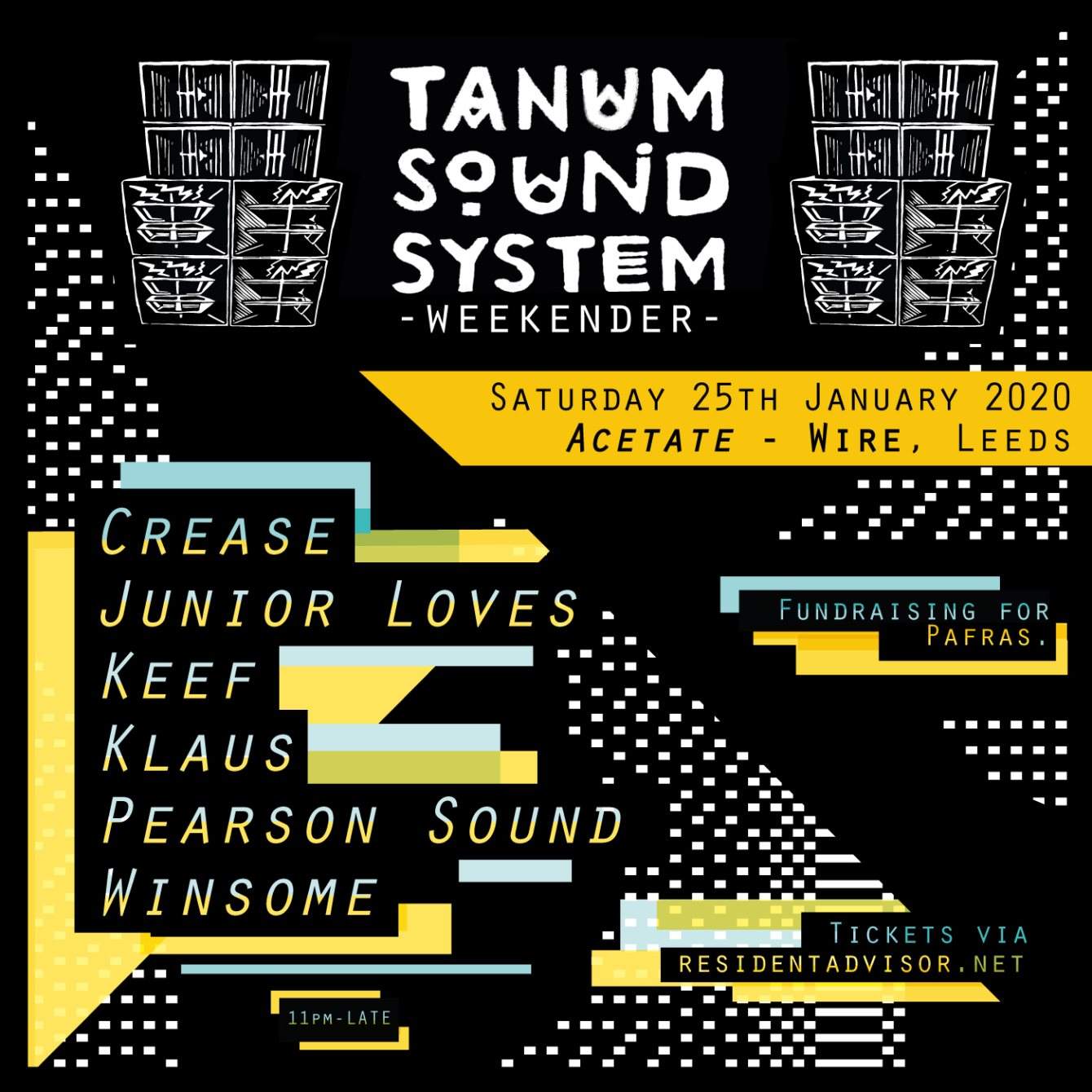 Acetate x Tanum Soundsystem - Página frontal