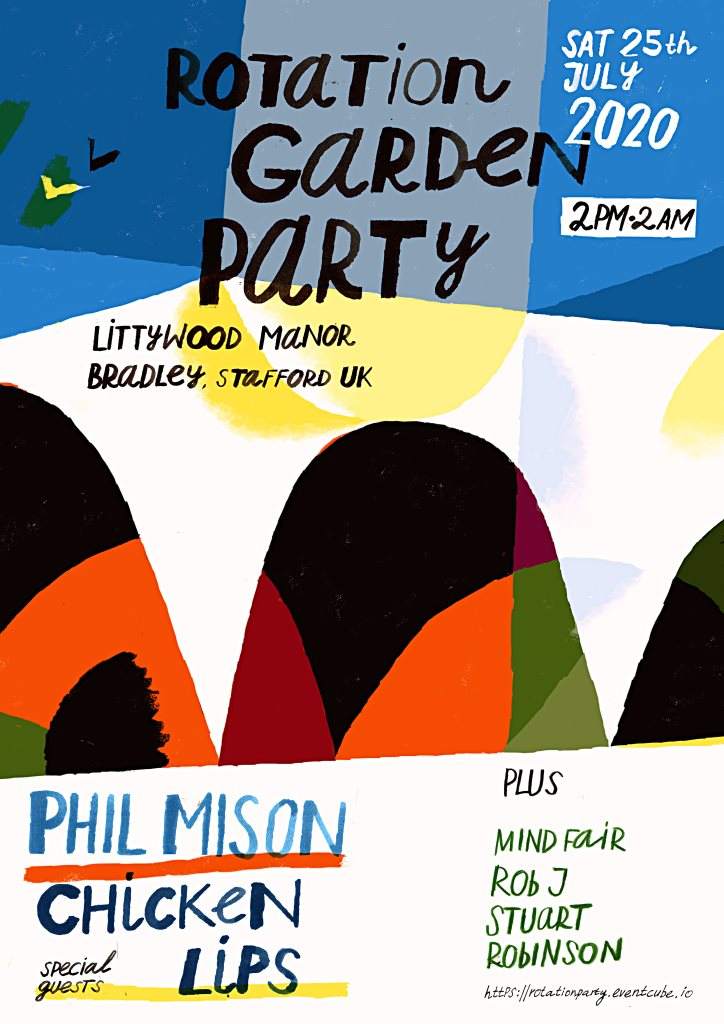 Rotation Garden Party 2020 - Página frontal