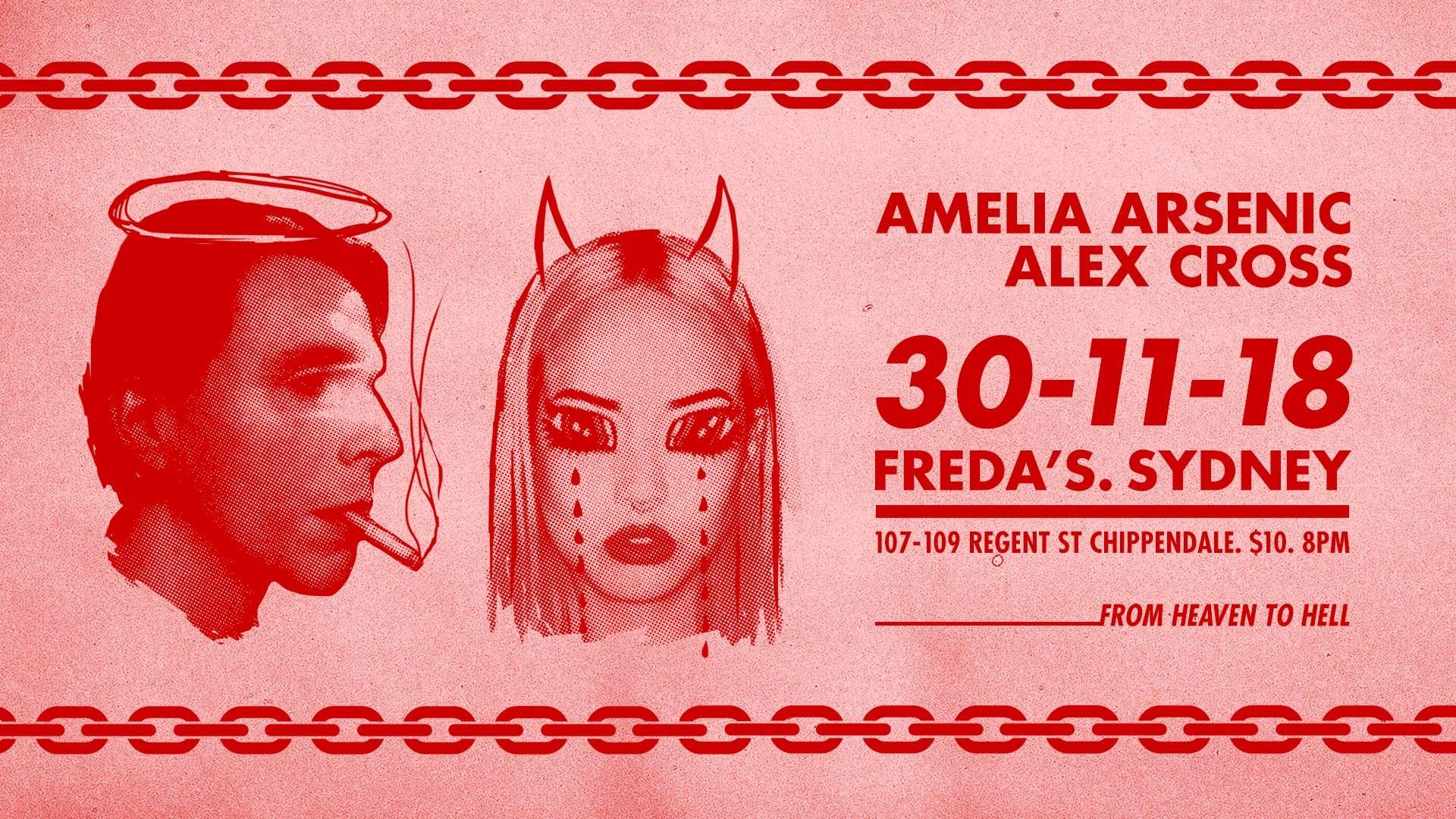 Amelia Arsenic + Alex Cross - Página frontal