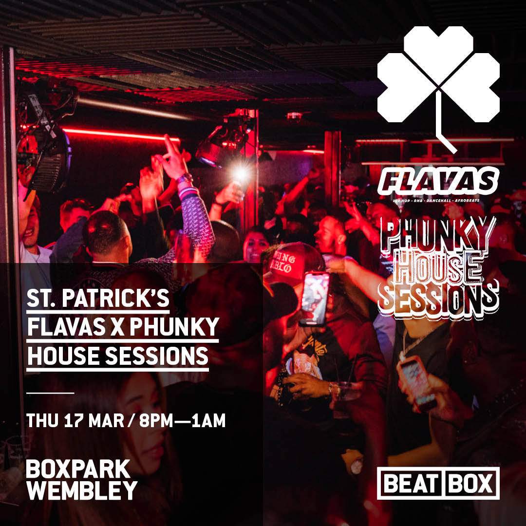 Flavas x Phunky House Sessions (St. Patrick's Day Special) ☘️ - Página frontal