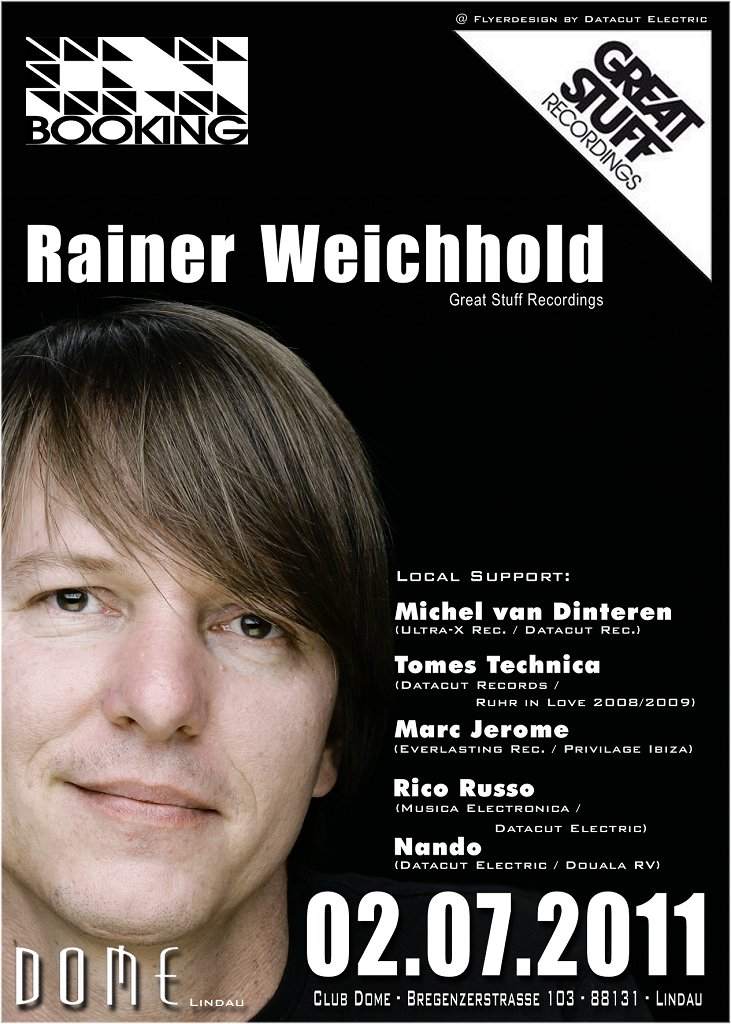 Rainer Weichhold Great Stuff Recordings - Página frontal