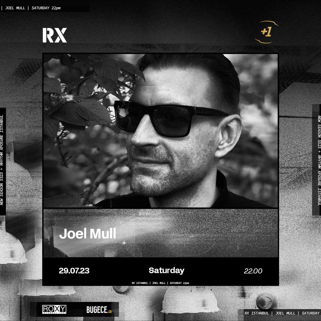 RX presents: Joel Mull - フライヤー表