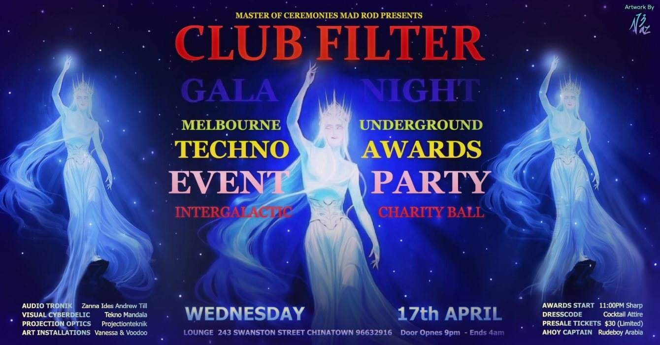 Club Filter - A Gala Event  - Página frontal