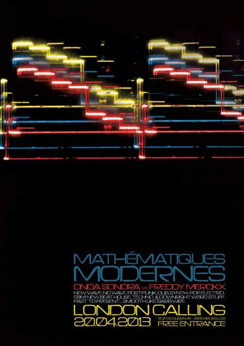 Mathématiques Modernes - フライヤー表
