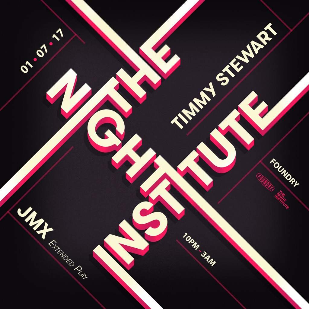 The Night Institute - フライヤー表