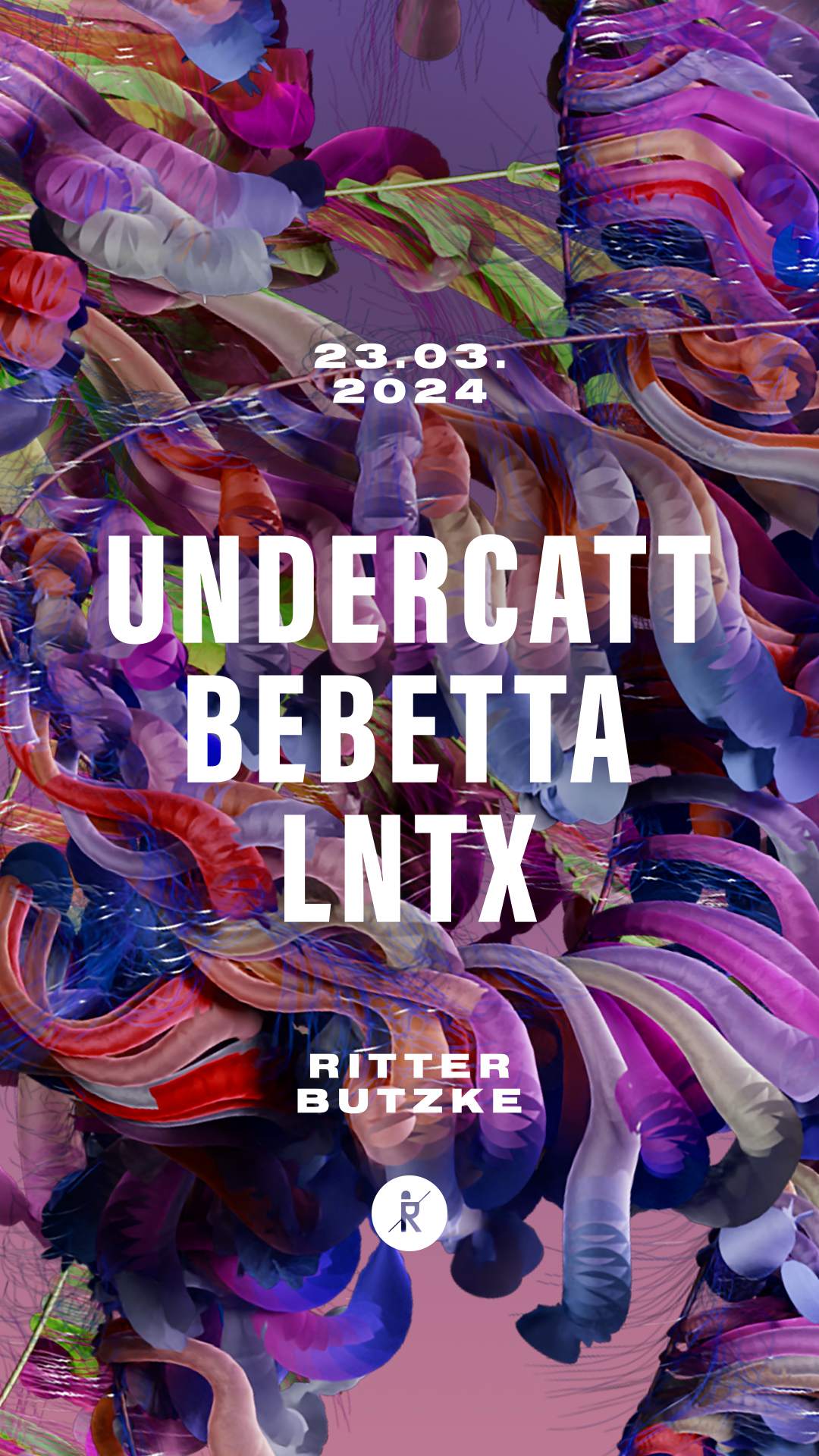 Undercatt & Bebetta - フライヤー裏