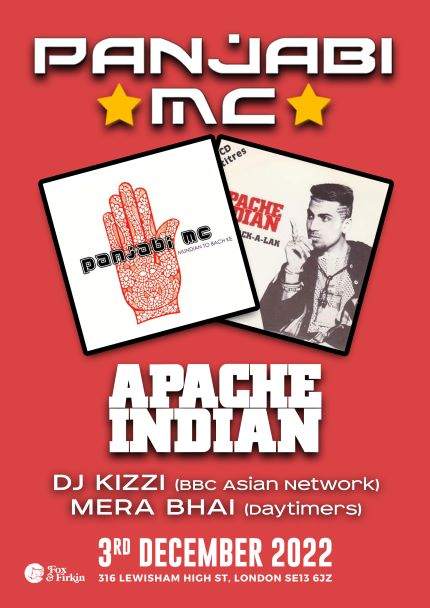 PANJABI MC, APACHE INDIAN, DJ KIZZI & Mera Bhai - Página frontal