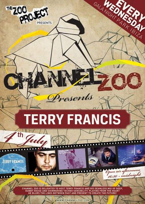 Channel Zoo presents Terry Francis - Página frontal