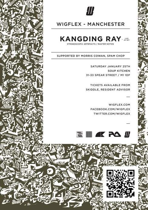 Wigflex Manchester - Kangding Ray Live AV Show - Página frontal