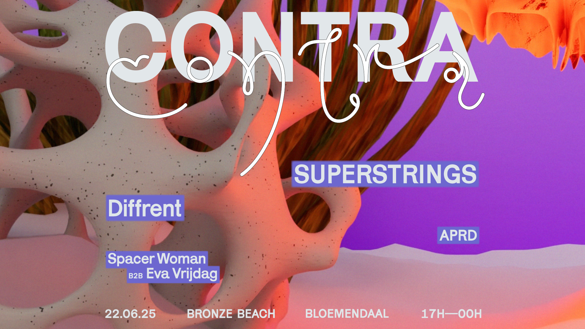 [CANCELLED] Contra - Diffrent, SUPERSTRINGS & More at Bronze Beach ...