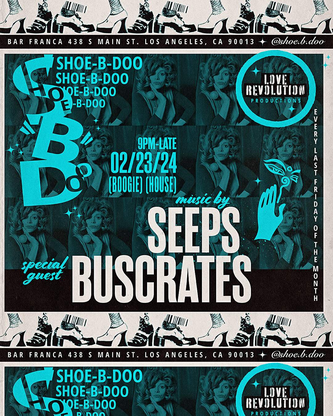 SHOE -B- DOO with BUSCRATES - Página frontal