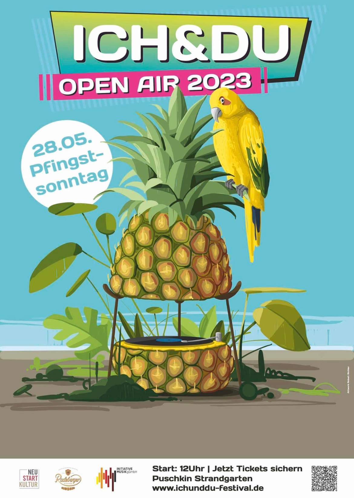 Ich & Du Open Air 2023 - フライヤー表