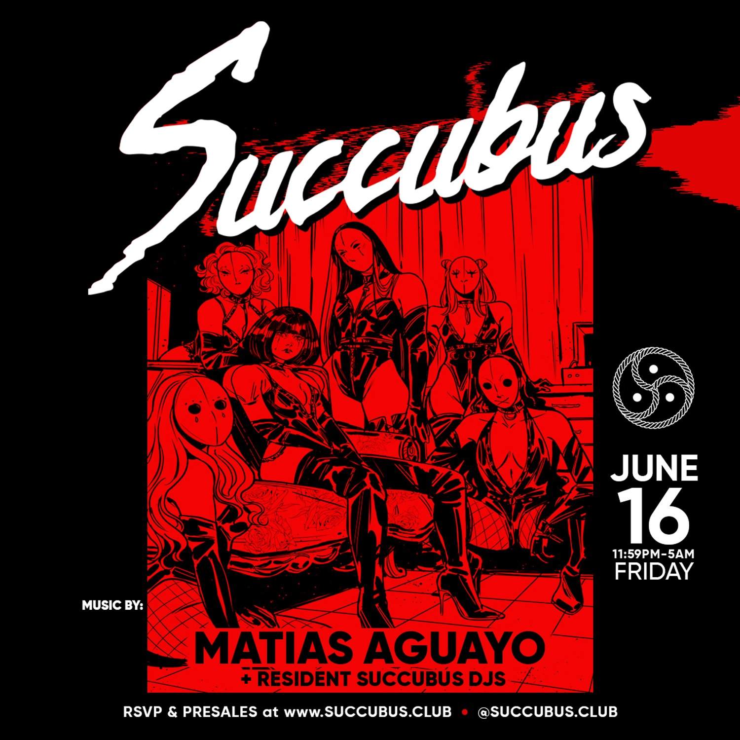 Succubus presents: Matias Aguayo - Página frontal