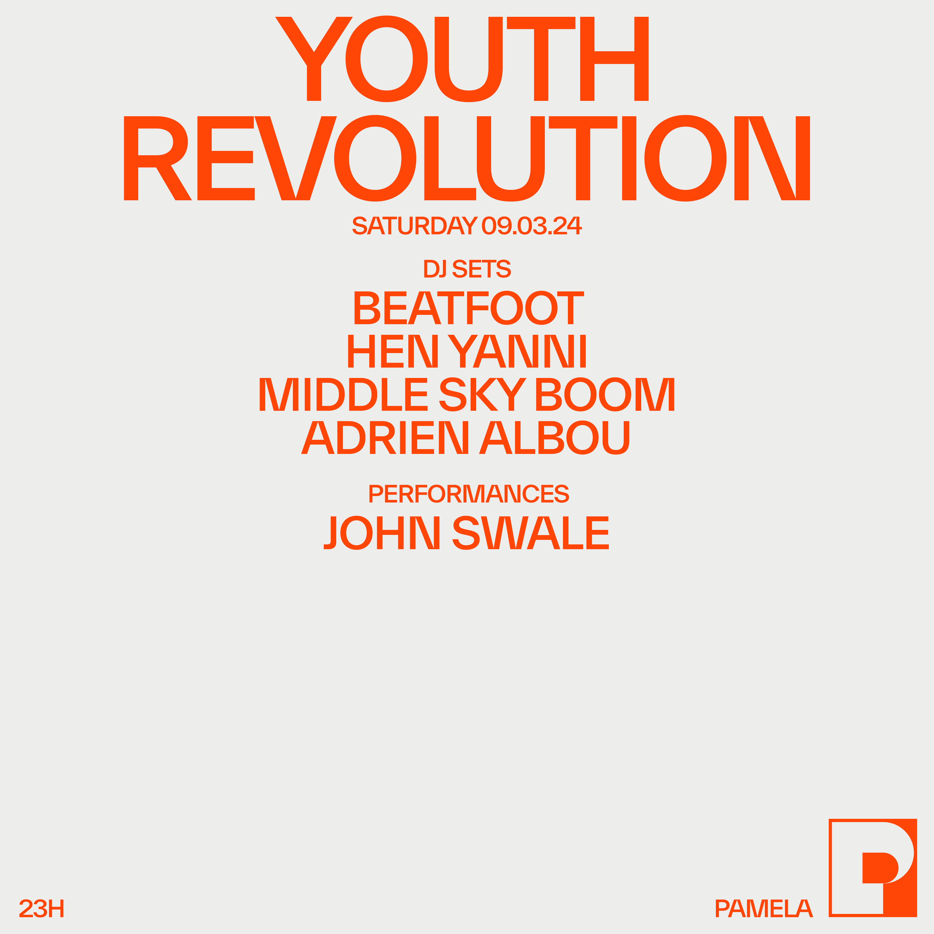 YOUTH REVOLUTION - Página frontal