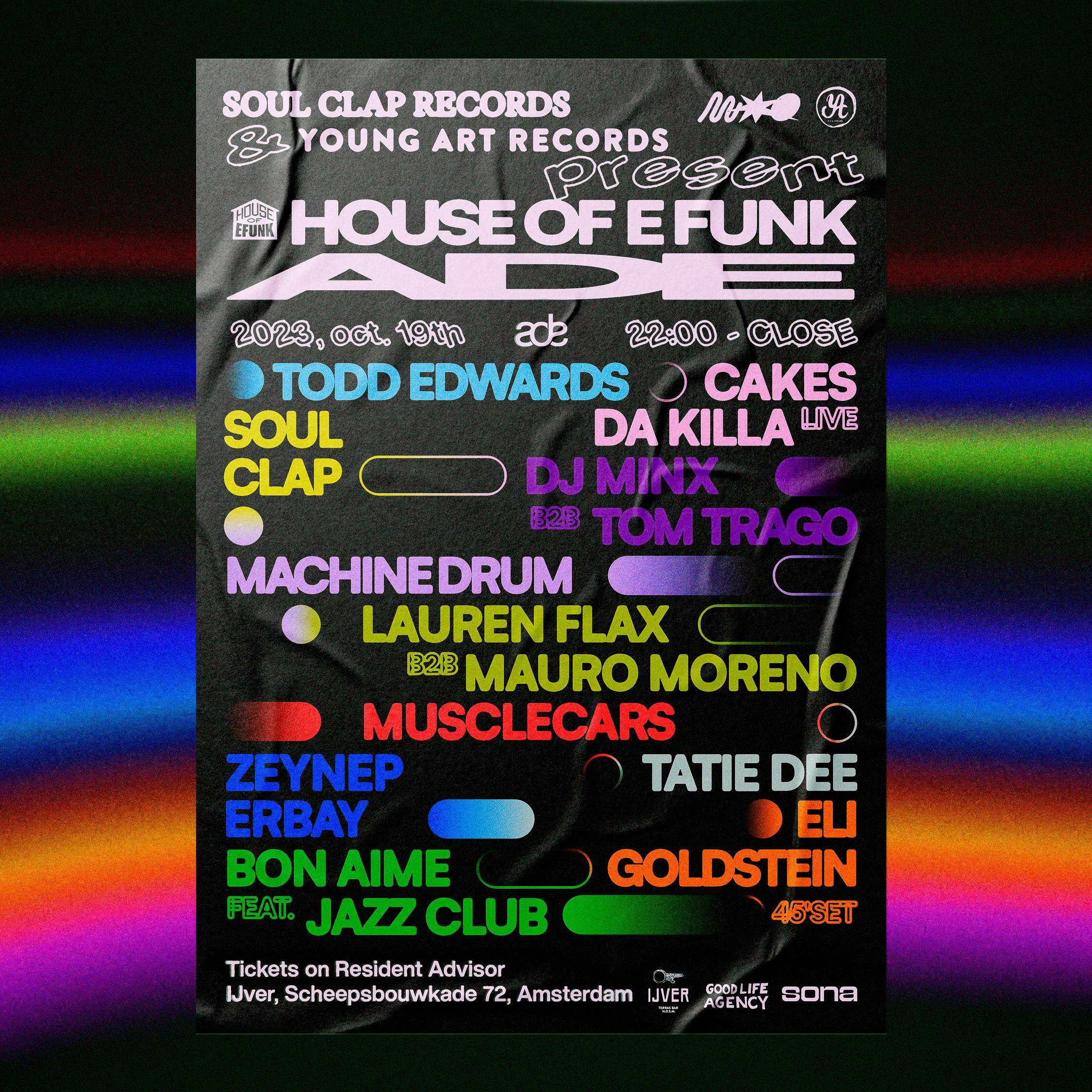 Soul Clap Records & Young Art Records present House of EFUNK ADE at