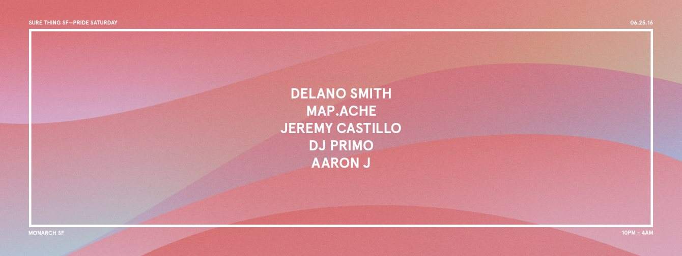Sure Thing: Delano Smith, Map.Ache, Jeremy Castillo & DJ Primo, Aaron J - Página frontal