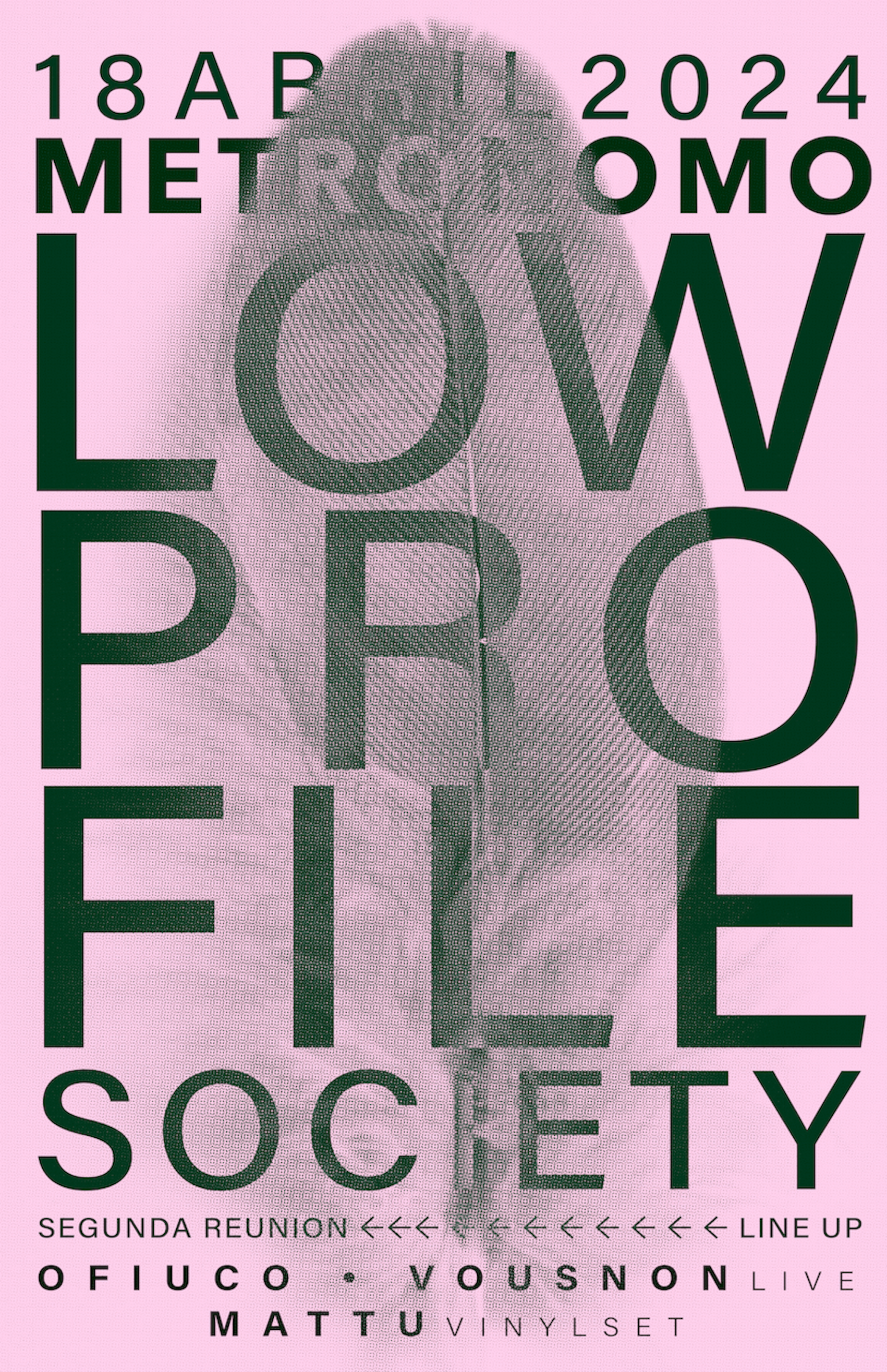 Low Profile Society - フライヤー表