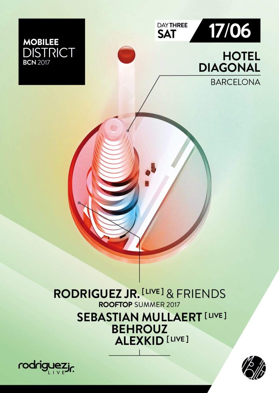 Rodriguez Jr. & Friends Live - Página frontal