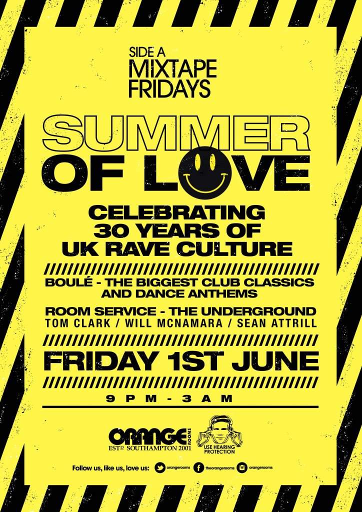 Mixtape Fridays Summer Of Love - 30 Years Of UK Rave Culture - Página frontal