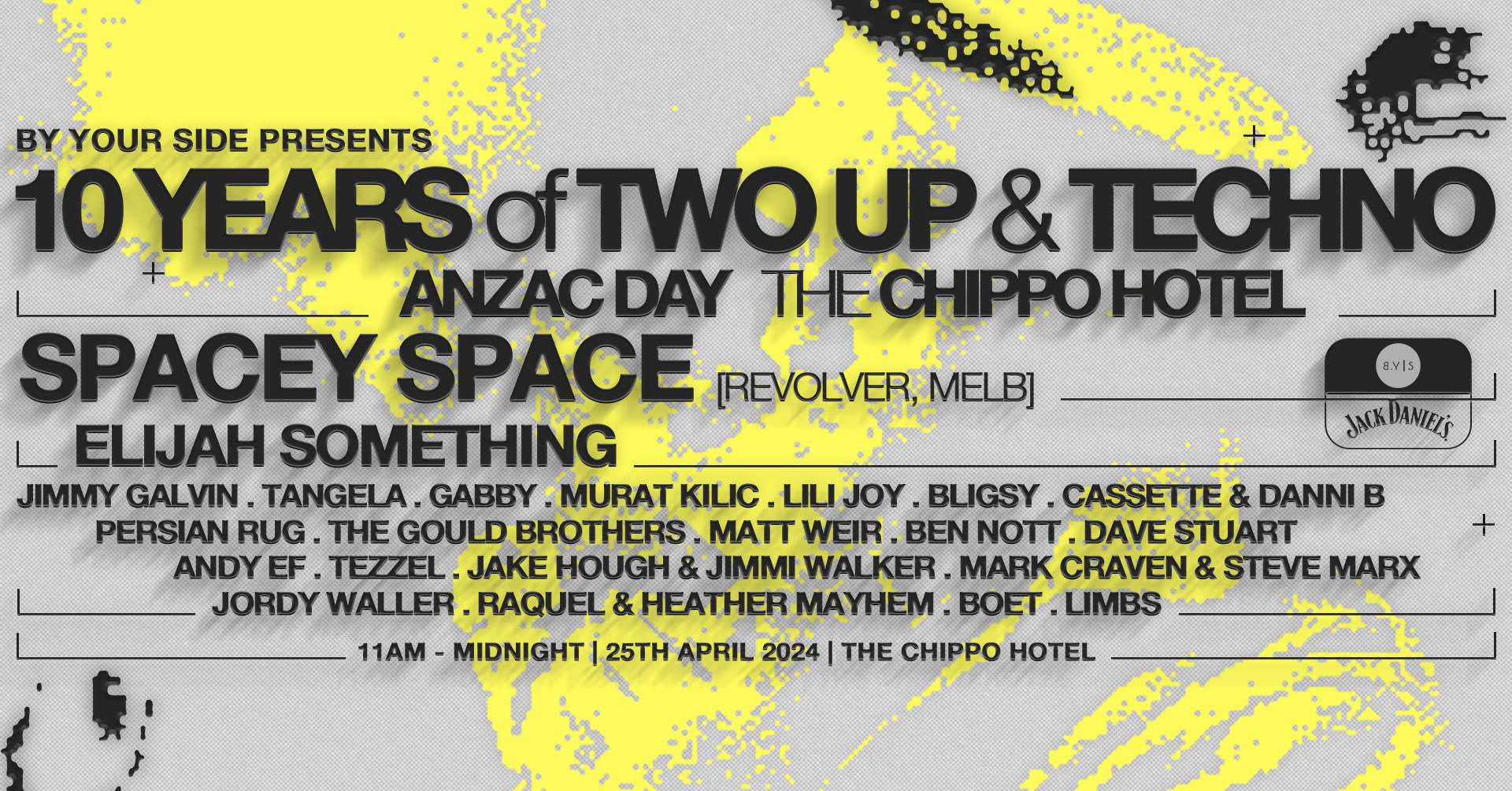 10 years of two up and ANZAC Day - フライヤー表