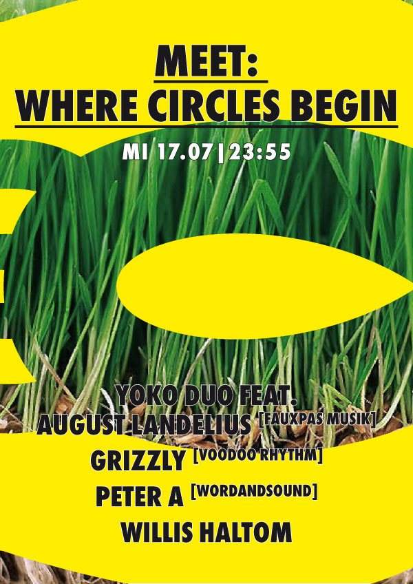 Meet: Where Circles Begin - Página frontal