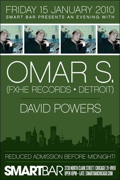 Omar S, David Powers - Página frontal