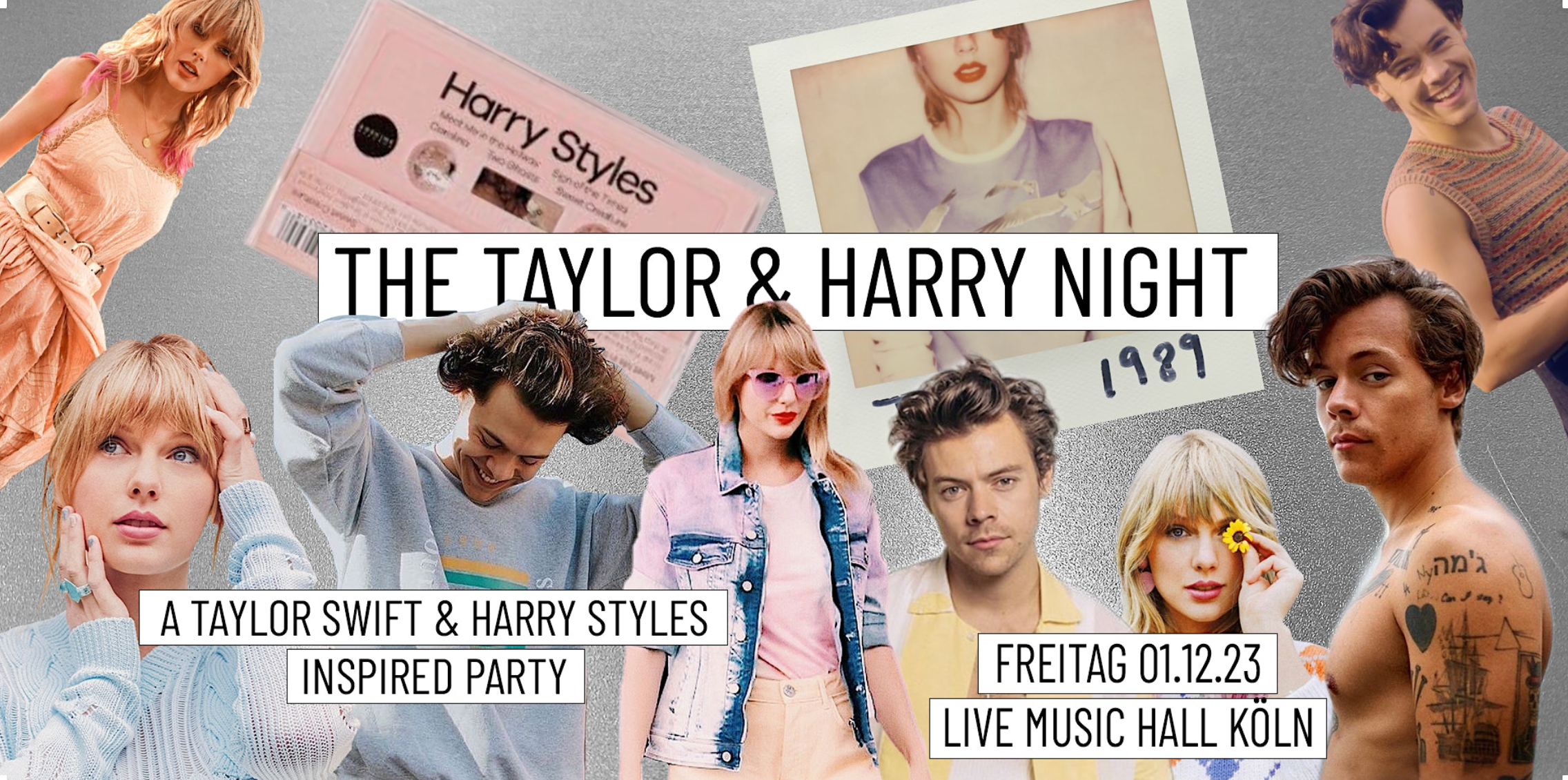 The Taylor & Harry Night // Live Music Hall Köln - Página frontal