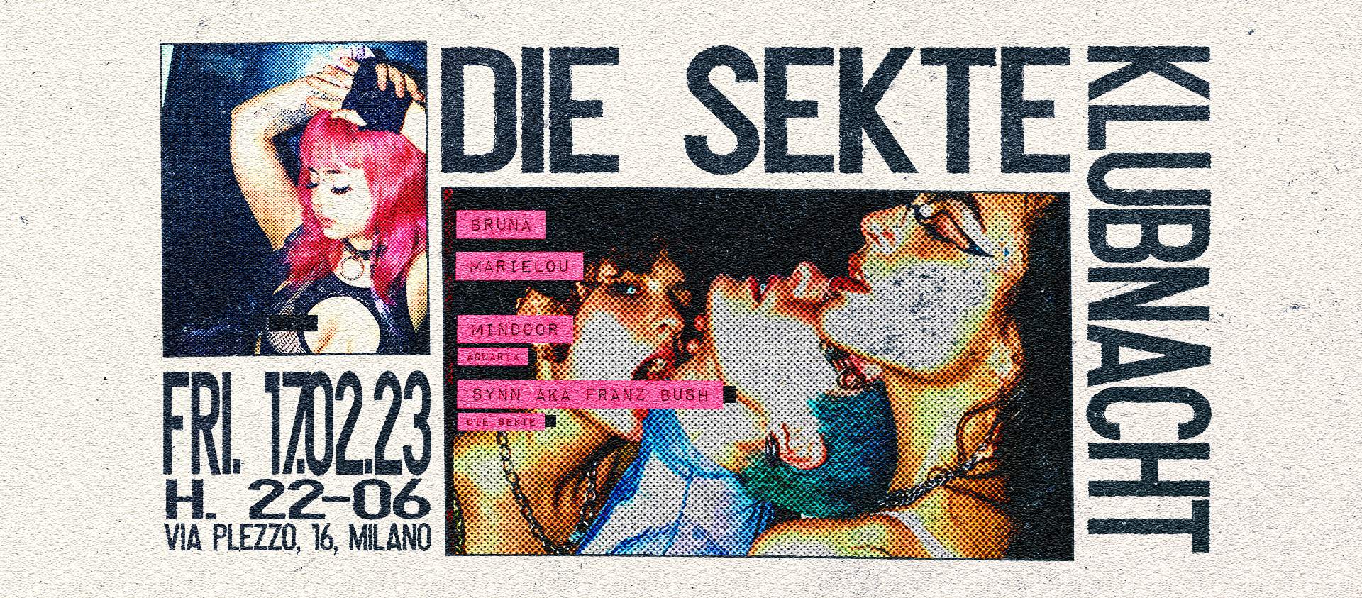 DIE SEKTE KLUBNACHT // LOVE DATE at Silicone Club, Milan